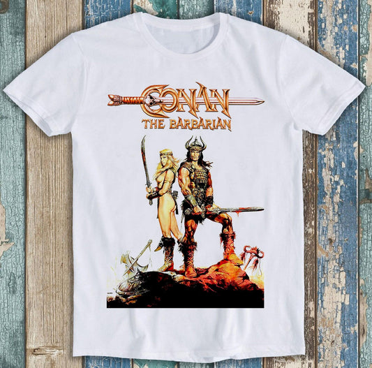 Conan The Barbarian Film Best Seller Gym Gift Tee T Shirt T1384
