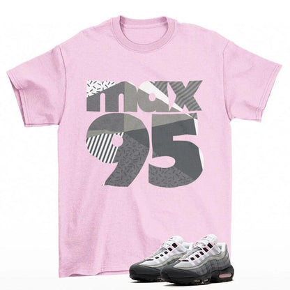 MAX 95 Shirt To Match Air Max 95 Pink Foam Black White OG Big Bubble